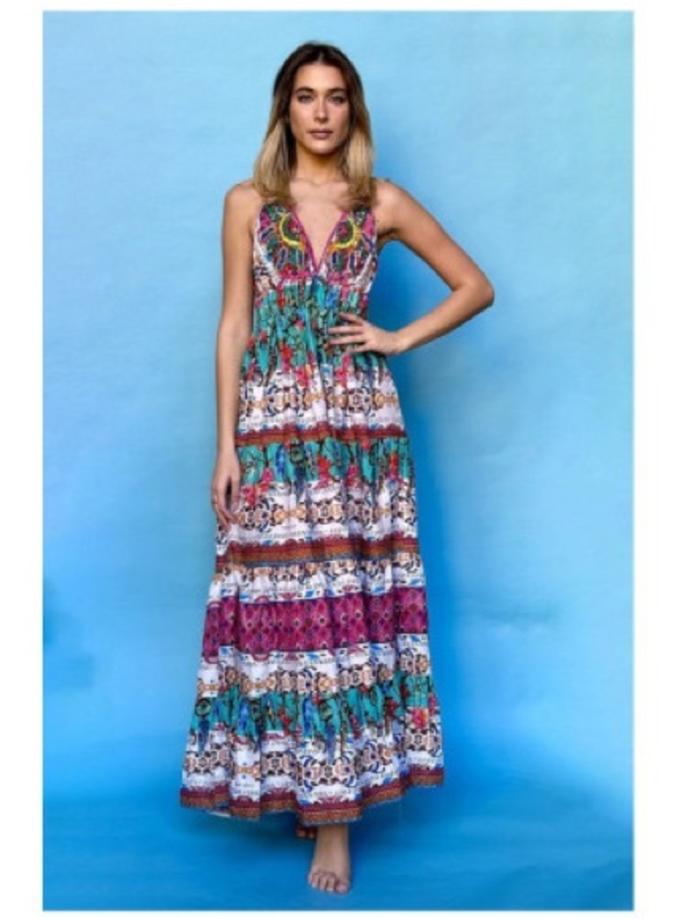 Antica Sartoria OS Maxi Dress